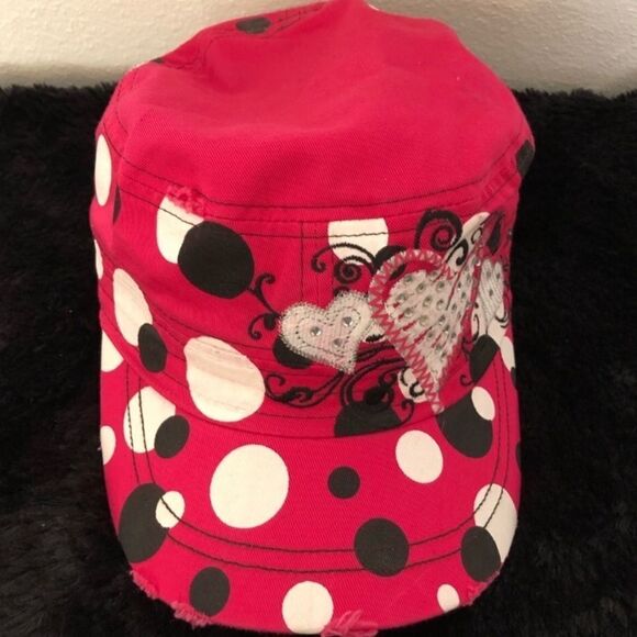 KBETHOS - SPUNKY DISTRESSED BLINGY CAP - S - Picture 9 of 9